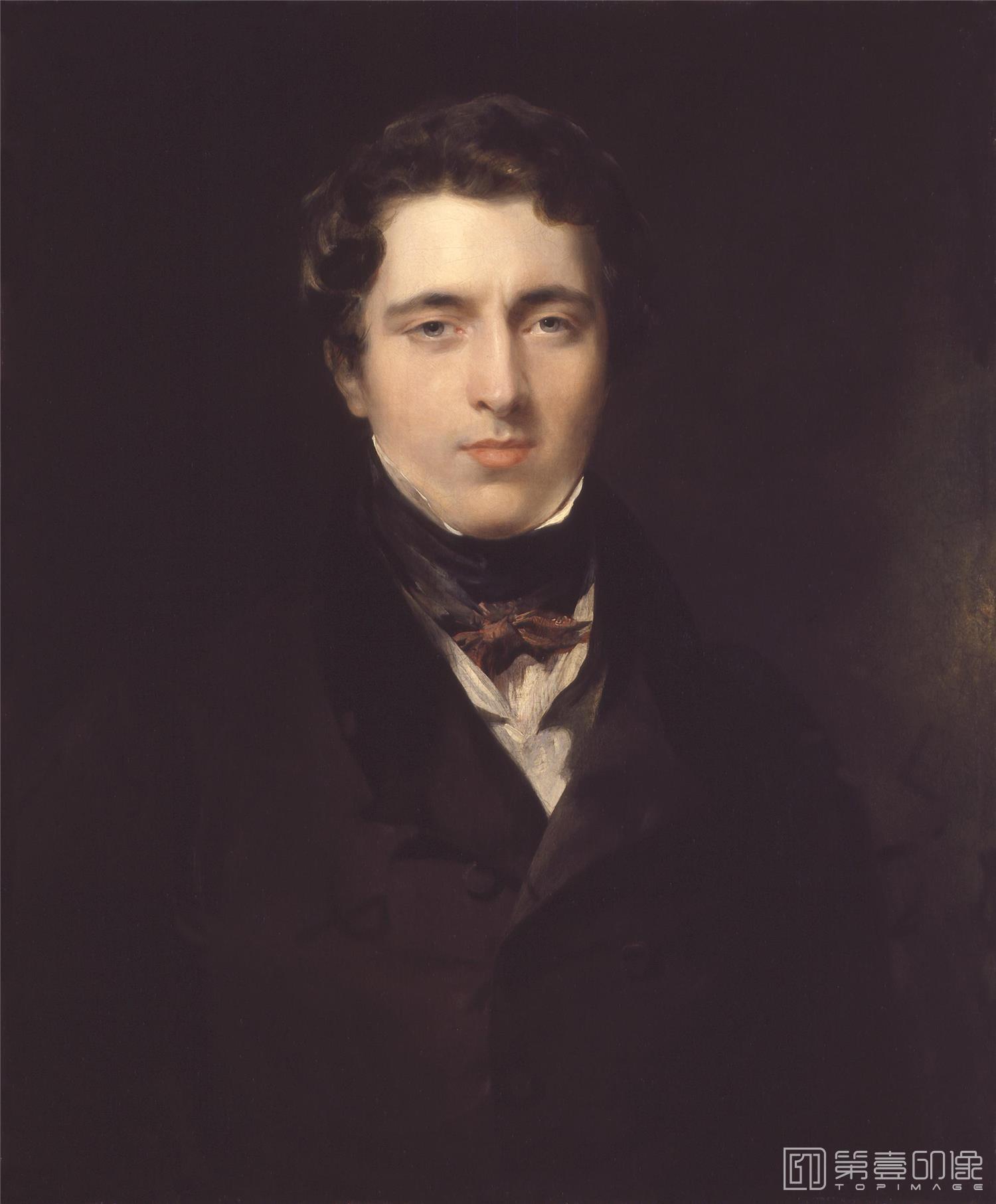 油画-国家肖像艺术博物馆-Richard Parkes Bonington by Margaret Sarah Carpenter (née Geddes)-1022